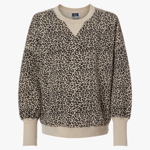 Women's Sueded Fleece Crewneck Sweatshirt Thumbnail