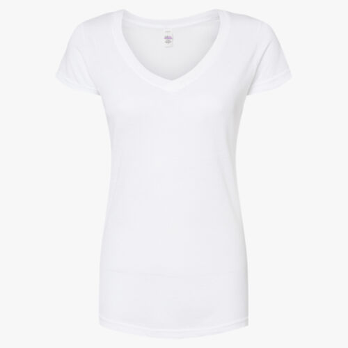 Women's Poly-Rich V-Neck T-Shirt Thumbnail