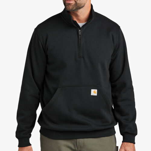 Midweight 1/4 Zip Mock Neck Sweatshirt Thumbnail
