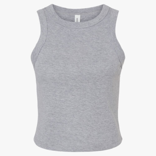 Women's Micro Rib Racer Tank Thumbnail