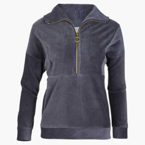Women's Manchester Corded Quarter-Zip Pullover Thumbnail