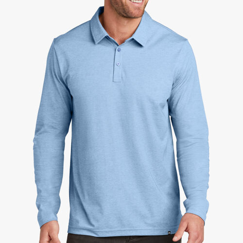 Oceanside Heather Long Sleeve Polo Thumbnail