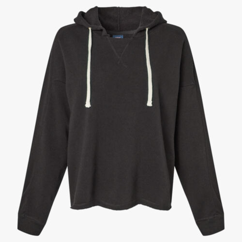 Women's Angel Fleece Crop Hooded Sweatshirt Thumbnail