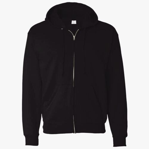 Unisex Full-Zip Fleece Hoodie Sweatshirt Thumbnail
