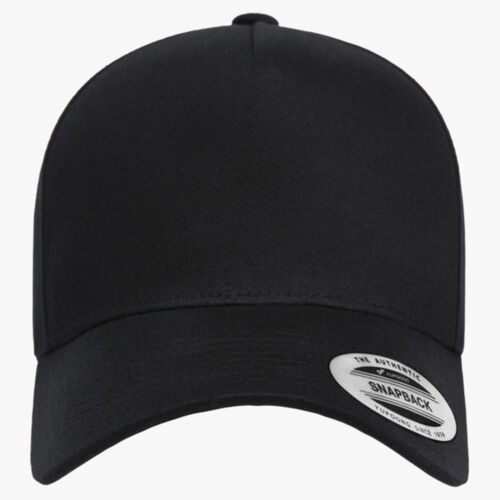 Retro Cotton Blend Trucker Snapback Cap Thumbnail