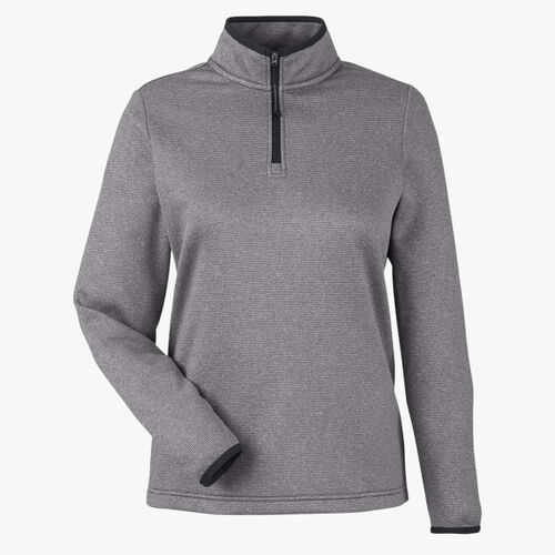 Women's Venture Heathered Stripe Quarter-Zip Pullover Thumbnail
