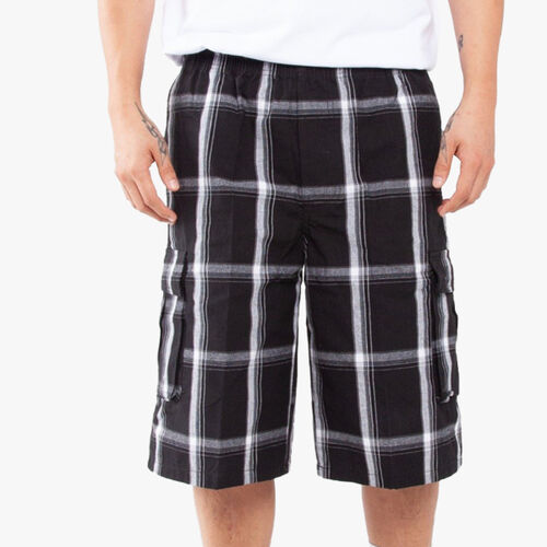 Unisex Plaid Shorts Thumbnail