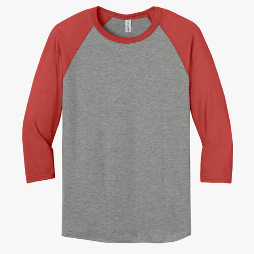 Unisex Premium Blend Combed Ring Spun 3/4 Sleeve Raglan Thumbnail