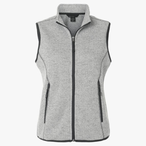 Women's Jasper Jacquard Fleece Vest Thumbnail