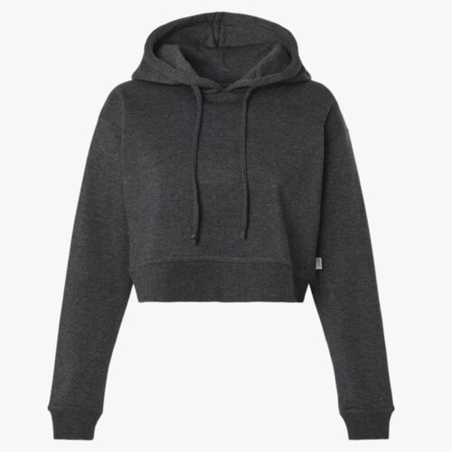 Women's Cropped Fleece Hooded Sweatshirt Thumbnail