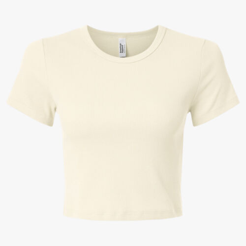 Women's Baby Rib Cropped Tee Thumbnail