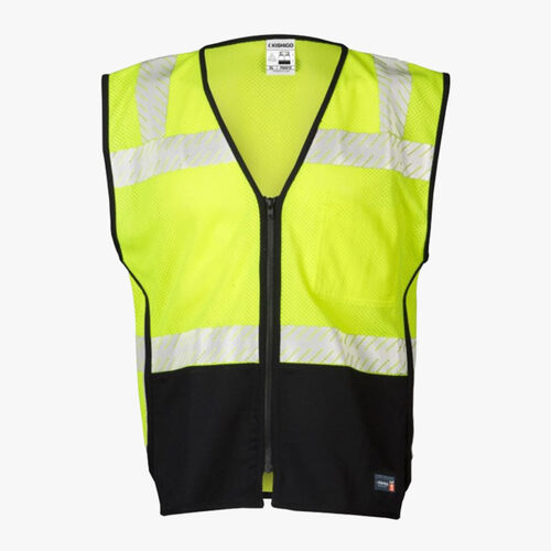 Unisex Premium Black Series® FR Black Bottom Mesh Vest Thumbnail