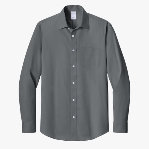 Wrinkle Free Stretch Pinpoint Spread Collar Shirt Thumbnail
