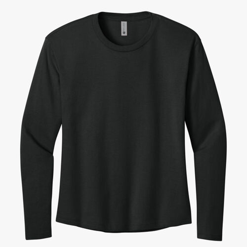 Women's Cotton Relaxed Long Sleeve Tee Thumbnail