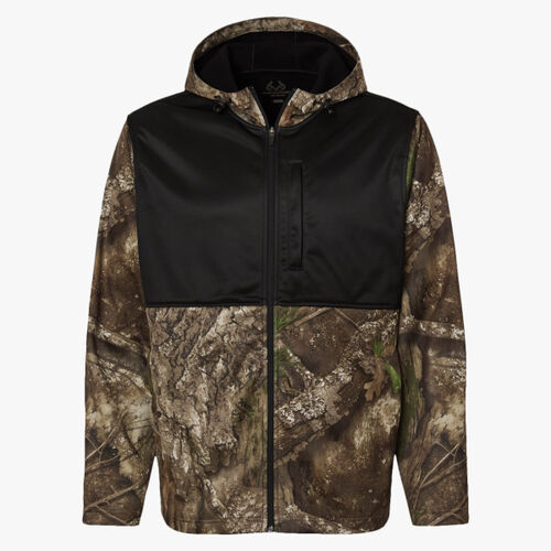 Unisex Realtree® Performance Colorblocked Full-Zip Hooded Sweatshirt Thumbnail