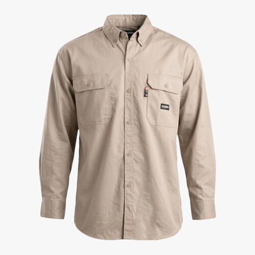 Men's Tall Flame-Resistant Button Down Work Shirt Thumbnail