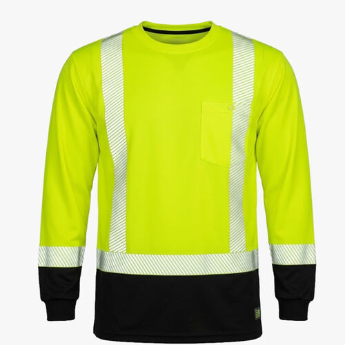Men's Hi-Vis Class 3 Color Blocked T-Shirt Thumbnail