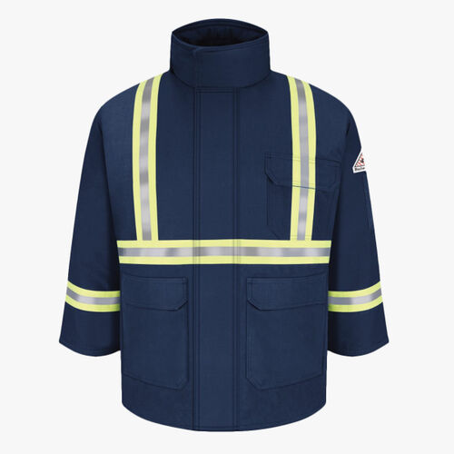 Men's Deluxe Parka With Reflective Trim - EXCEL FR® ComforTouch Thumbnail