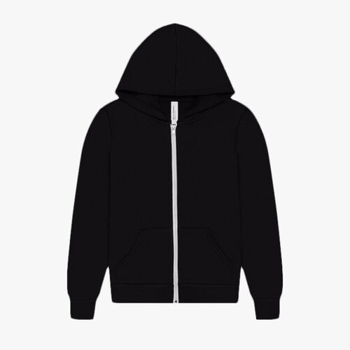 Youth Sponge Fleece Full Zip Hooded Sweatshirt Thumbnail