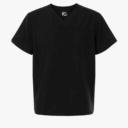 Men's V-Neck Pocket Scrub Top Thumbnail
