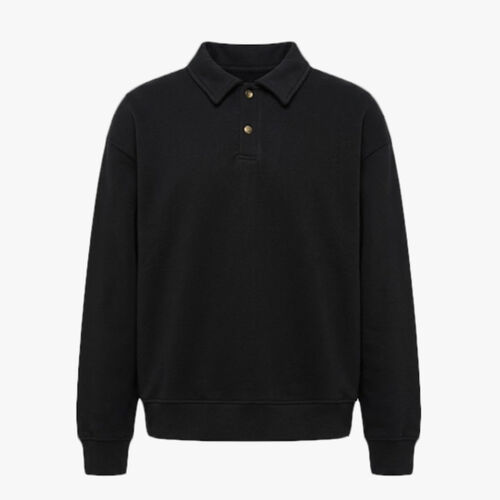 Unisex 10 Ounce Polo Sweatshirt Thumbnail