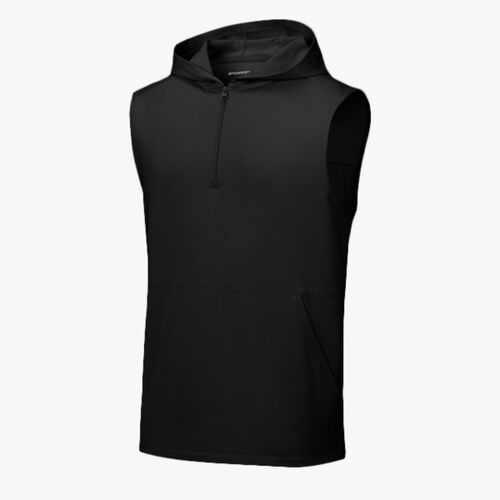 Sport Wick ® Stretch Sleeveless Hooded 1/4 Zip Thumbnail