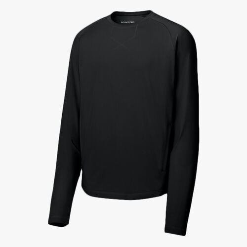 Sport Wick ® Stretch Pocketed Crewneck Thumbnail
