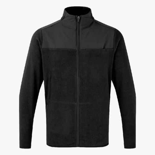Men's Agility Panelled Fleece Full-Zip Jacket Thumbnail