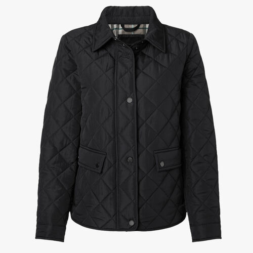 Women's Diamond Quilted Jacket Thumbnail
