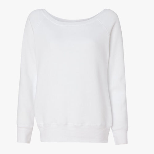 Women’s Sponge Fleece Wide Neck Sweatshirt Thumbnail