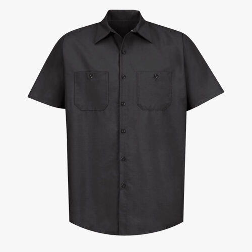 Men's Industrial Short Sleeve Work Shirt Thumbnail