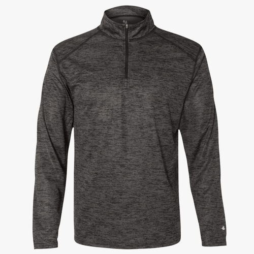 Men's Tonal Blend Quarter-Zip Pullover Thumbnail
