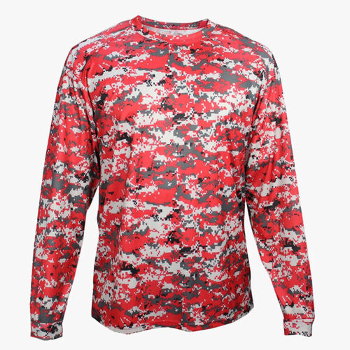 Youth Digital Camo Long Sleeve T-Shirt Thumbnail