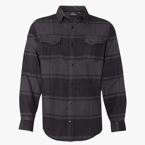 Men's Snap Front Plaid Flannel Shirt Thumbnail