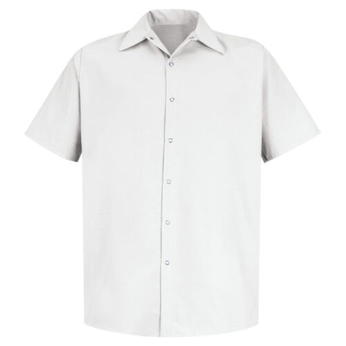Men's Tall Specialized Short Sleeve Pocketless Work Shirt Thumbnail