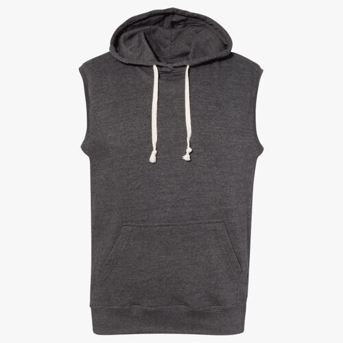 Men's Triblend Sleeveless Hooded Sweatshirt Thumbnail