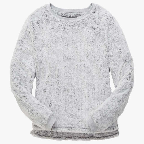 Women's Fuzzy Crewneck Fleece Thumbnail