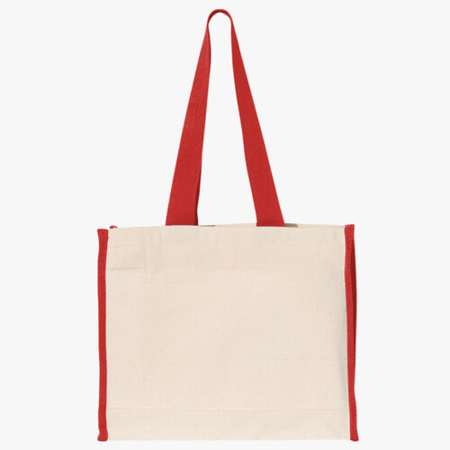 14L Tote with Contrast-Color Handles Thumbnail