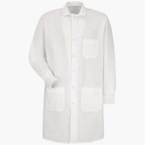 Unisex Poplin Specialized Cuffed Lab Coat Thumbnail
