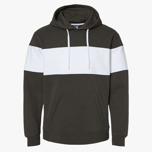Men's Varsity Fleece Colorblocked Hooded Sweatshirt Thumbnail