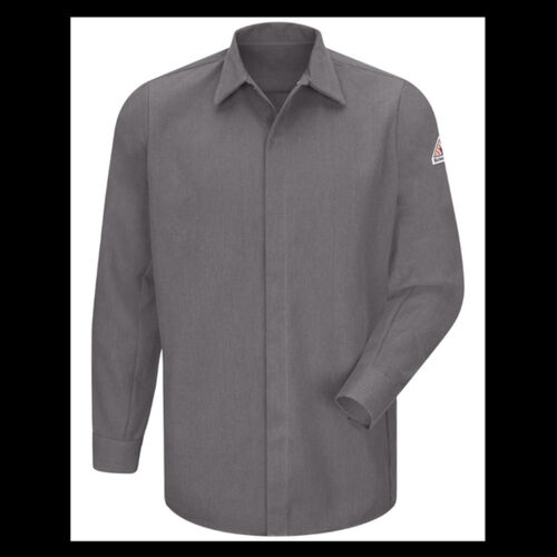 Men's Tall Concealed-Gripper Pocketless Long Sleeve Shirt - CoolTouch® 2 Thumbnail