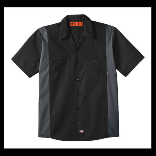 Men's Tall Industrial Colorblocked Short Sleeve Shirt Thumbnail