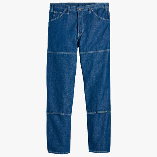 Men's Odd Sizes Industrial Double Knee Jeans Thumbnail