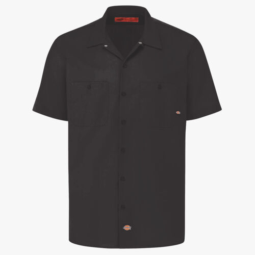 Men's Tall Industrial Short Sleeve Work Shirt Thumbnail