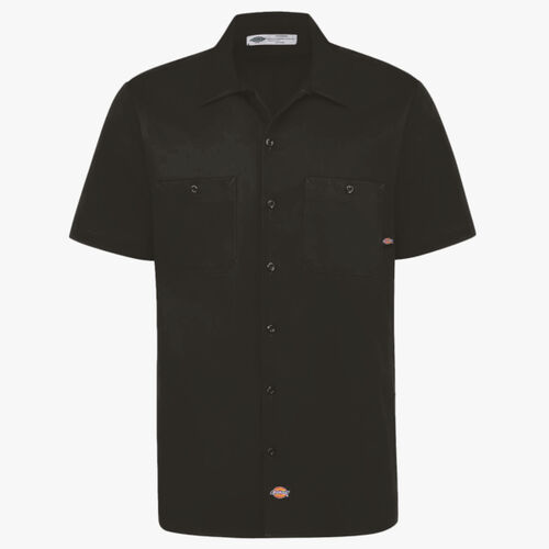 Men's Industrial Short Sleeve Cotton Work Shirt Thumbnail