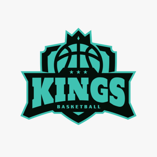 Kings Basketball Logo Template Thumbnail