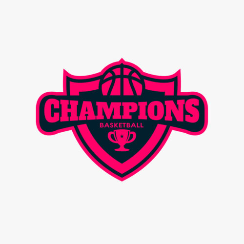 Champions Basketball League logo template Thumbnail