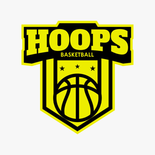 Hoops Basketball logo template 04 Thumbnail