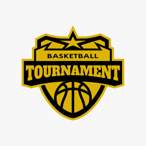 Tournament Basketball logo template 02 Thumbnail