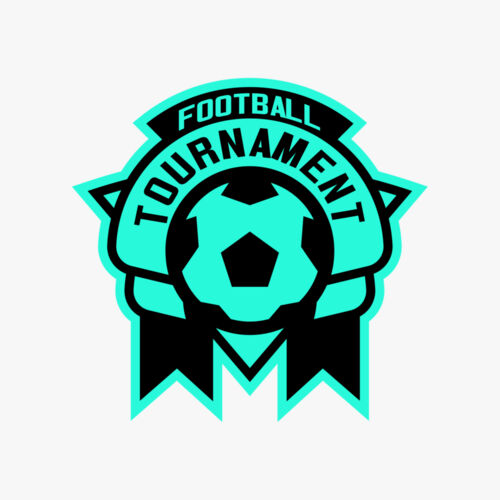 Tournament Football logo template Thumbnail